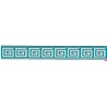 655364-11 CINTA JACQUARD TAFAR 25 MM. POLIESTER 100% AGUA Venta en piezas de 7.00 M