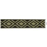 655375-100 CINTA JACQUARD RAYAN 33 MM. POLIESTER 100% NEGRO/DORADO Venta en piezas de 7.00 M