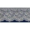 66565 PUNTILLA NYLON ELIANA 75 MM. POLIAMIDA 100% NATURAL Venta en piezas de 20.00 M