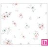 67044 DOBLE GASA ESTAMPADA THELMA (01) 135 CM. 128 GR/M2. ALGODON 100% BLANCO Venta en piezas de 6.00 M