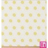 67113 TEJIDO ESTAMPADO ADELINE (01) 1.50 M. 115 GR/M2. ALGODON 100% BLANCO/AMARILLO Venta en piezas de 10.00 M