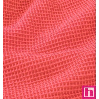 67214 NIDO DE ABEJA CARLO (05) 150 CM. 230 GR/M2. ALGODON 100% CORAL Venta en piezas de 7.00 M