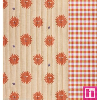 67261 ACOLCHADO ESTAMPADO BEILAN (01) 144 CM. 310 GR/M2. ALGODON 100% MELOCOTON/MULTI Venta en piezas de 5.00 M