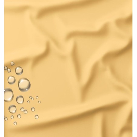 67640 TEJIDO ANORAK-IMPERMEABLE VANNIA (02) 140 CM. 220 GR/M2. POLIURETANO 100% VAINILLA Venta en piezas de 10.00 M