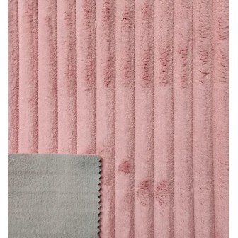 67687 PELO FORRADO HANNIBAL (03) 150 CM. 520 GR/M2 POLIESTER 100% ROSA Venta en piezas de 7.00 M