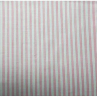 67807 TEJIDO TRAMADO TREVISO (05) 1.50 M. 110 GR/M2. ALGODON 100% BLANCO/ROSA Venta en piezas de 6.00 M