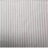 67807 TEJIDO TRAMADO TREVISO (05) 1.50 M. 110 GR/M2. ALGODON 100% BLANCO/ROSA Venta en piezas de 6.00 M