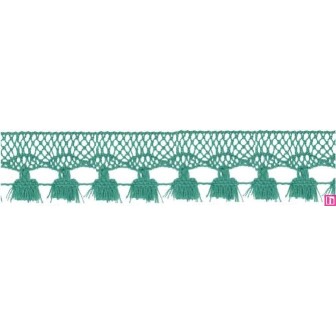 727388-013 FLECO BOLILLO SHAIRA 30 MM. POLIESTER 100% AGUA Venta en piezas de 25.00 M