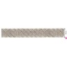 856192-0101 GALON TERMOADHESIVO ABEBA 23 MM. BROSS+CRISTAL NEUTRO Venta en piezas de 5.00 M