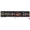 901035-02 GALON FANTASIA KEVIN 30 MM. POLIESTER 100% NEGRO Venta en piezas de 18.00 M