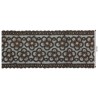 908259-102 GALON TUL FANTASIA 65 MM. DULCIE POLIESTER 100% COBRE Venta en piezas de 9.10 M