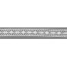 9296-004 ENTREDOS BOLILLO IZAR 20 MM. ALGODON 100% NEGRO Venta en piezas de 25.00 M
