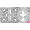 9306-0 ENTREDOS BOLILLO NERON 110 MM. ALGODON 100% BLANCO Venta en piezas de 25.00 M