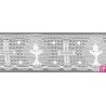 9315-0 PUNTILLA BOLILLO ZYAN 70 MM. ALGODON 100% BLANCO Venta en piezas de 25.00 M