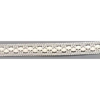 9323-000 ENTREDOS BOLILLO ENELDO 15 MM. ALGODON 100% BLANCO Venta en piezas de 25.00 M