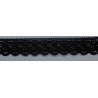 9325-004 PUNTILLA BOLILLO ENELDO 25 MM. ALGODON 100% NEGRO Venta en piezas de 25.00 M