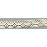 9328-102 PUNTILLA BOLILLO DAIKON 20 MM. ALGODON 100% MARFIL Venta en piezas de 25.00 M