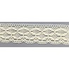 9330-102 PUNTILLA BOLILLO DAIKON 30 MM. ALGODON 100% MARFIL Venta en piezas de 25.00 M