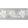 9332-000 ENTREDOS BOLILLO EUNICE 80 MM. ALGODON 100% BLANCO Venta en piezas de 25.00 M