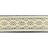 9334-102 PUNTILLA BOLILLO AJENUZ 55 MM. ALGODON 100% MARFIL Venta en piezas de 25.00 M