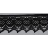 9335-004 PUNTILLA BOLILLO AJENUZ 55 MM. ALGODON 100% NEGRO Venta en piezas de 25.00 M