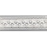 9336-000 ENTREDOS BOLILLO ALBAHACA 40 MM. ALGODON 100% BLANCO Venta en piezas de 25.00 M