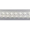 9337-000 PUNTILLA BOLILLO ALBAHACA 35 MM. ALGODON 100% BLANCO Venta en piezas de 25.00 M