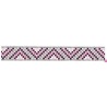 938017-0006 GALON TERMOADHESIVO TIAREX 20 MM. EPOXI+CRISTAL ROSA Venta en piezas de 5.00 M