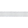 941316-01 CINTA FANTASIA NIHAR 25 MM. POLIESTER 100% BLANCO Venta en piezas de 18.20 M