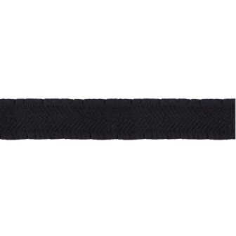 941316-02 CINTA FANTASIA NIHAR 25 MM. POLIESTER 100% NEGRO Venta en piezas de 18.20 M