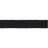 941316-02 CINTA FANTASIA NIHAR 25 MM. POLIESTER 100% NEGRO Venta en piezas de 18.20 M