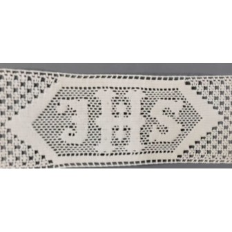 9475-000 ENTREDOS BOLILLO BOOZ 85 MM. ALGODON 100% BLANCO Venta en piezas de 25.00 M