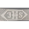 9475-000 ENTREDOS BOLILLO BOOZ 85 MM. ALGODON 100% BLANCO Venta en piezas de 25.00 M