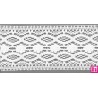 9480-0 ENTREDOS BOLILLO OSMARY 70 MM. ALGODON 100% BLANCO Venta en piezas de 25.00 M