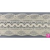 9485-102 GALON BOLILLO NADIR 60 MM. ALGODON 100% MARFIL Venta en piezas de 25.00 M