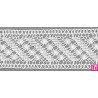 9486-0 ENTREDOS BOLILLO OHANA 55 MM. ALGODON 100% BLANCO Venta en piezas de 25.00 M