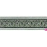 9588-15-3 TAPACOSTURAS JACQUARD VINTAGE 15 MM. POLIESTER - VERDE Venta en piezas de 15.00 M