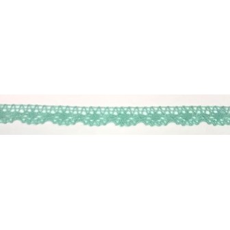 9614-031 PUNTILLA BOLILLO VENUS 15 MM. POLIESTER 100% MENTA Venta en piezas de 25.00 M