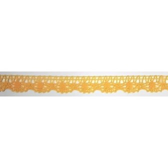 9614-502 PUNTILLA BOLILLO VENUS 15 MM. POLIESTER 100% VAINILLA Venta en piezas de 25.00 M