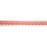 9616-019 PUNTILLA BOLILLO NYX 12 MM. POLIESTER 100% CORAL Venta en piezas de 25.00 M