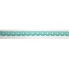 9616-031 PUNTILLA BOLILLO NYX 12 MM. POLIESTER 100% MENTA Venta en piezas de 25.00 M