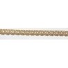 9616-070 PUNTILLA BOLILLO NYX 12 MM. POLIESTER 100% CAMEL Venta en piezas de 25.00 M