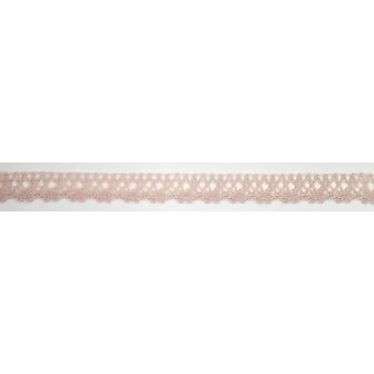 9616-900 PUNTILLA BOLILLO NYX 12 MM. POLIESTER 100% NUDE Venta en piezas de 25.00 M