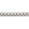 9623-42 PUNTILLA BOLILLO ACHIOTE 15 MM. POLIESTER 100% MARFIL/GRANATE Venta en piezas de 25.00 M