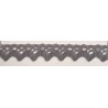 9625-029 PUNTILLA BOLILLO XAMIRA 15 MM. POLIESTER 100% GRIS Venta en piezas de 25.00 M