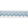 9625-071 PUNTILLA BOLILLO XAMIRA 15 MM. POLIESTER 100% CELESTE Venta en piezas de 25.00 M