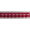 9626-005 PUNTILLA BOLILLO PAULINA 15 MM. POLIESTER 100% ROJO Venta en piezas de 25.00 M