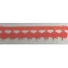 9626-019 PUNTILLA BOLILLO PAULINA 15 MM. POLIESTER 100% CORAL Venta en piezas de 25.00 M