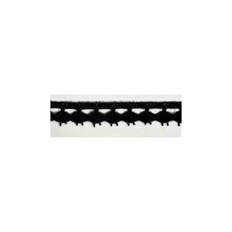 9626-022 PUNTILLA BOLILLO PAULINA 15 MM. POLIESTER 100% MARINO Venta en piezas de 25.00 M
