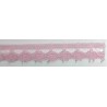 9626-036 PUNTILLA BOLILLO PAULINA 15 MM. POLIESTER 100% ROSA Venta en piezas de 25.00 M